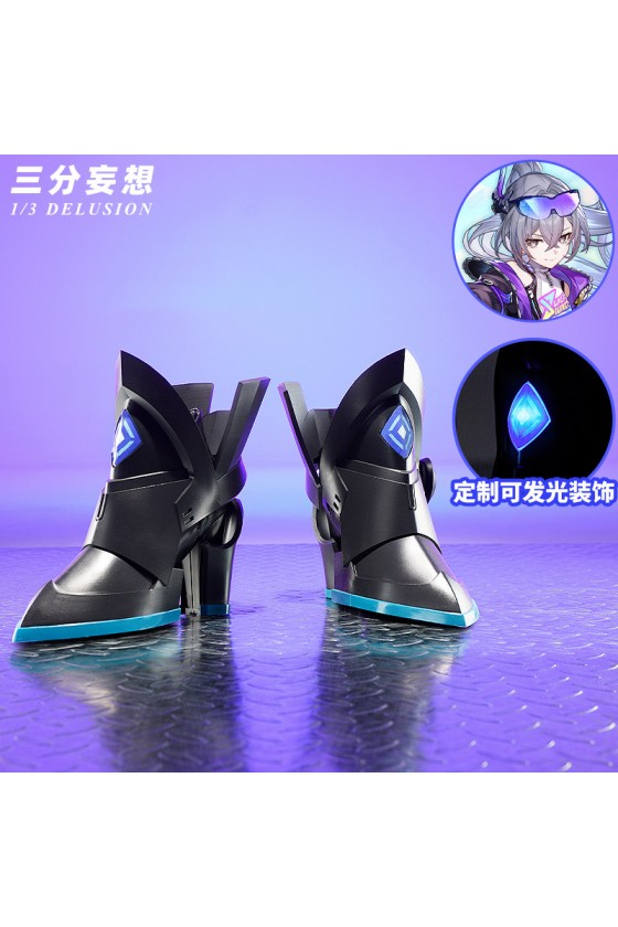 1/3 Delusion Honkai Star Rail Silver Wolf LV.999 Cosplay Shoes